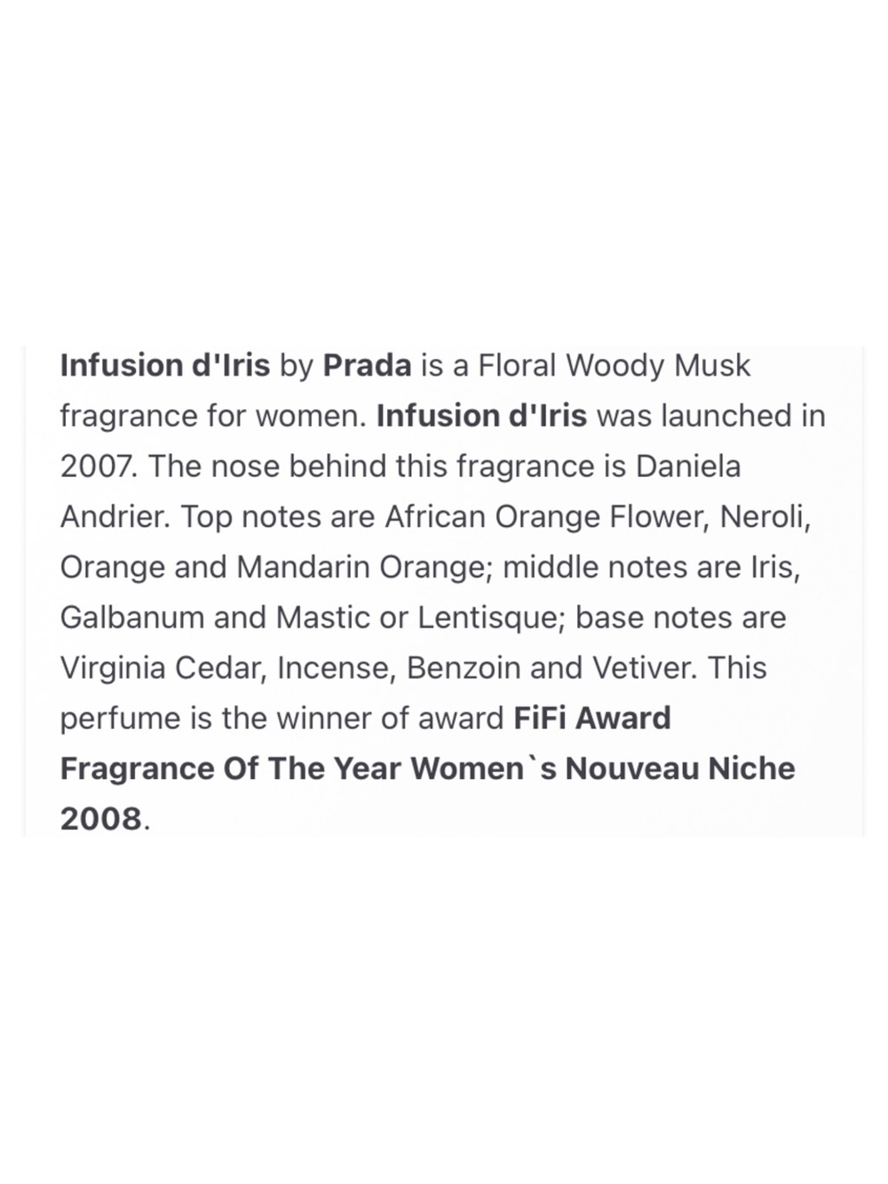 PRADA Infusion D’Iris EDP .24 oz NIB - Picture 4 of 6